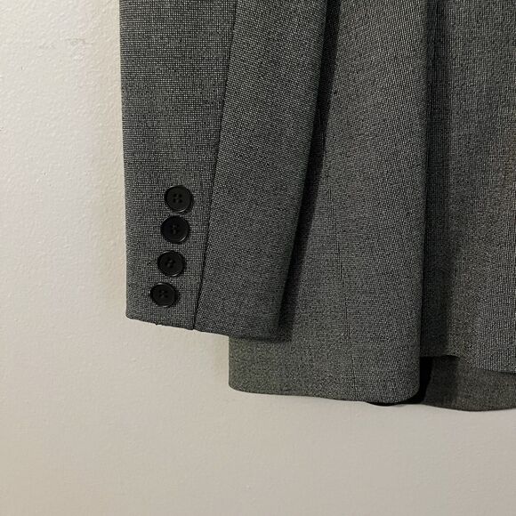 Kate Hill Short Blazer Fully Lined Women Color Grey Size 12p - Picture 8 of 8